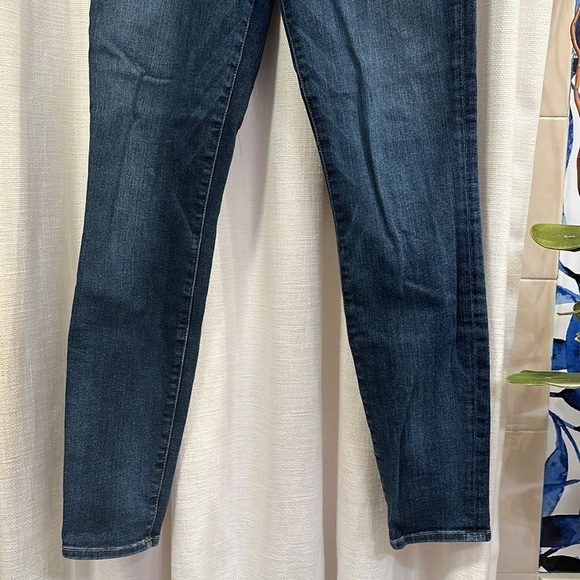 Women’s Frame Denim Los Angeles Ali High Rise Cigarette Blue Jeans Size 28 - Picture 3 of 6
